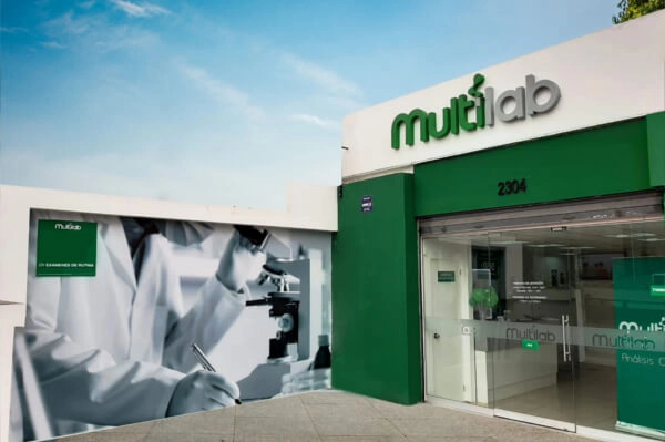 Fachada Sede San-borja Multilab Laboratorios de Análisis Clínicos
